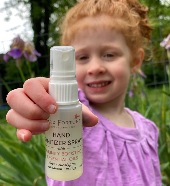 Good Fortune Soap hand sanitizer spray