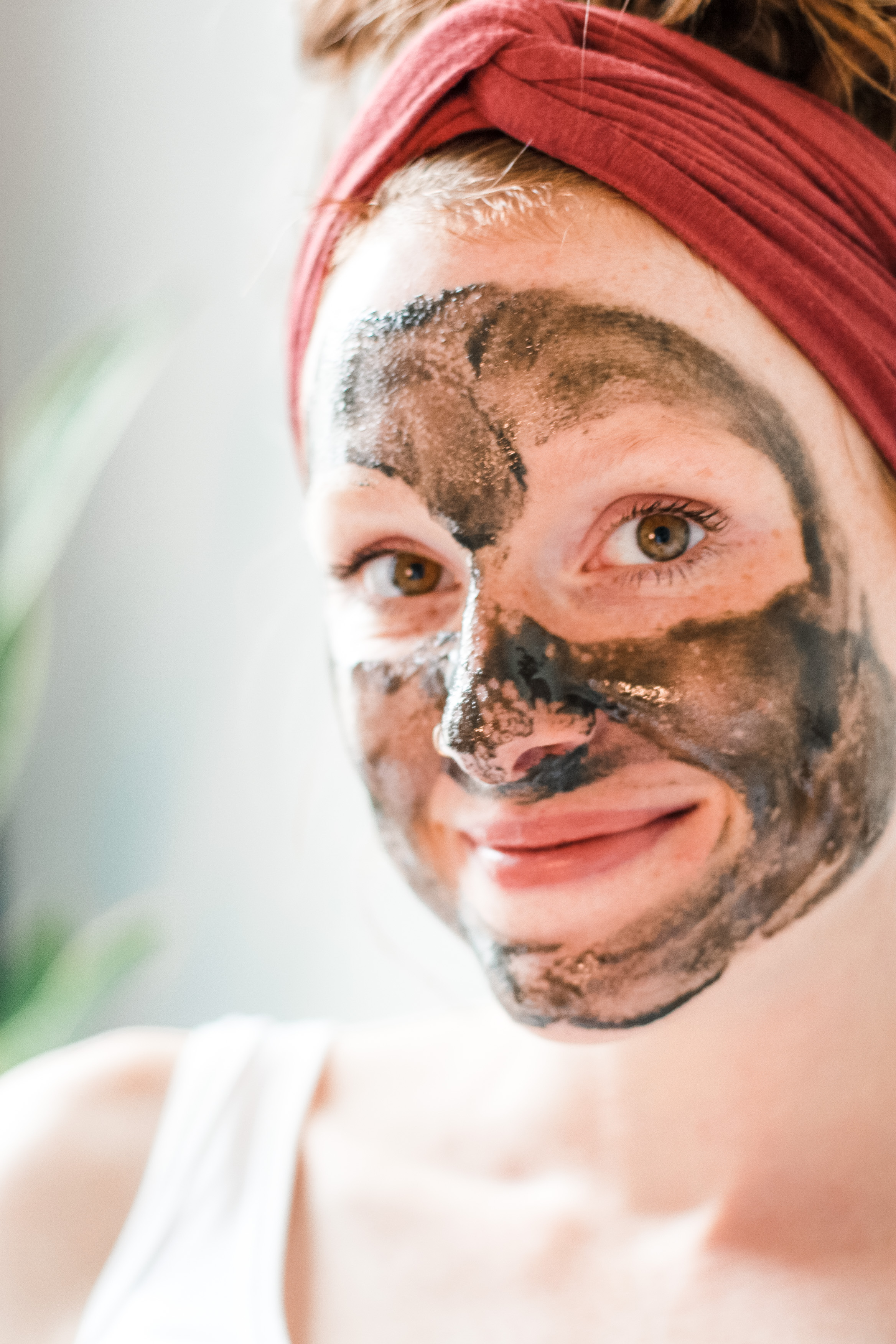 charcoal dry mask