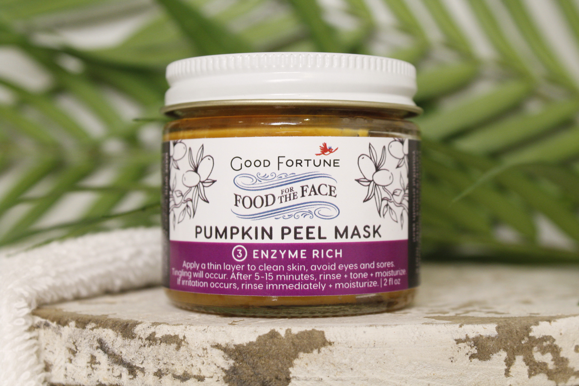 Pumpkin Peel Mask